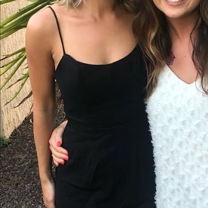 Black Minidress